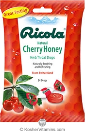 Ricola Kosher Ricola Cherry- Honey (24 drops) 1 Bag
