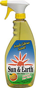 Sun & Earth Glass Cleaner 22 OZ