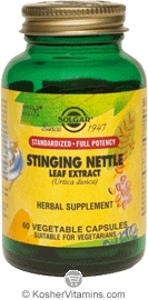 Solgar SFP Stinging Nettle Leaf Extract 60 Vegetable Capsules