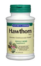 Natures Answer Kosher Hawthorn Berry 90 Capsules