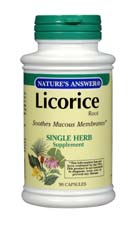 Natures Answer Kosher Licorice Root 90 Capsules