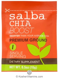 Salba Smart Kosher Salba Chia Boost Premium Ground Packet 10 Packets