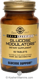 Solgar Kosher Glucose Modulators 60 Tablets
