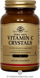 Solgar Kosher Vitamin C Crystals 4.4 OZ