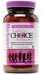 Bluebonnet Kosher Targeted Multiples� Ladies Choice� 18 to 49 90 Caplets