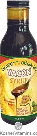 Amazon Therapeutic Labs Kosher Yacon Syrup Organic 11.5 OZ