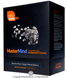 Zahlers Kosher MasterMind 120 Tablets