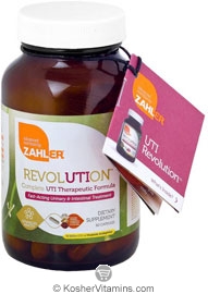Zahlers Kosher Revolution Complete UTI Therapeutic Formula 120 Capsules