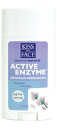 Kiss My Face Deodorant Stick Active Enzyme Lavendar 2.48 OZ