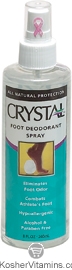Crystal All Natural Foot Deodorant Spray 8 OZ