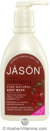 Jason Antioxidant Cranberry Pure Natural Body Wash 30 OZ