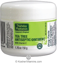 Thursday Plantation Tea Tree Antiseptic Ointment with Vitamin E 1.76 OZ