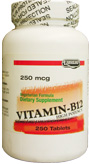 Landau Kosher B12 Vitamin 250 Mcg 100 TAB