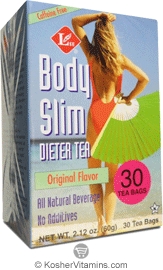 Uncle Lees Tea Kosher Body Slim Dieter Tea Original 30 Tea Bags