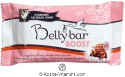 Bellybar  Kosher Boost Nutrition Bar Baby Needs Chocolate Chocolate Toffee Crisp Dairy 5 Bars
