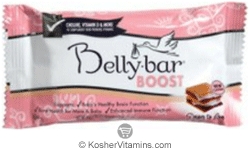 Bellybar  Kosher Boost Nutrition Bar S&rsquo;more to Love Marshmallow, Graham and Chocolate Dairy 5 Bars