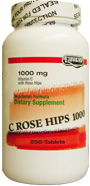Landau Kosher C Rose Hips 1000 Mg. 500 TAB