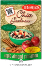 Ruth&rsquo;s Hemp Food Kosher Chia Goodness Apple Almond Cinnamon 12 OZ