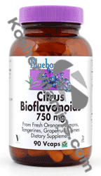 Bluebonnet Kosher Citrus Bioflavonoids 750 mg 180 Vcaps