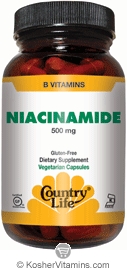 Country Life Niacinamide 500 Mg 100 Tablets