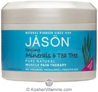 Jason Cooling Minerals & Tea Tree Pure Natural Muscle Pain Therapy 8 OZ