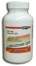 Landau Kosher Coenzyme Q-10 100 Mg.  120 Capsules