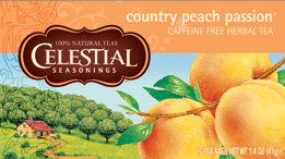 Celestial Seasonings Kosher Country Peach Passion 20 Bag