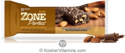 Zone Perfect Kosher Nutrition Bar Dark Chocolate Almond Dairy 12 Bars