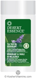 Desert Essence Deodorant Tea Tree Oil with Lavender 2.5 OZ