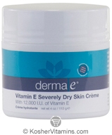 Derma E Vitamin E Severely Dry Skin Creme with 12,000 IU Vitamin E 4 OZ