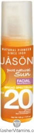 Jason Facial Pure Natural Sunscreen Broad Spectrum SPF20 4.5 OZ