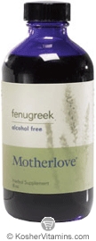Motherlove Kosher Fenugreek Alcohol Free 8 OZ