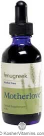 Motherlove Kosher Fenugreek Alcohol Free 2 OZ