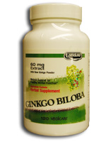 Landau Kosher Ginkgo Biloba 60 Mg. Extract 120 Vegicaps