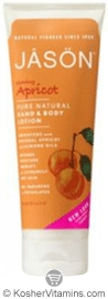 Jason Glowing Apricot Pure Natural Hand & Body Lotion 8 OZ