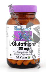 Bluebonnet Kosher L-Glutathione 100 mg 30 Vcaps