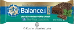 Balance Bar Kosher Gold Energy Bar Chocolate Mint Cookie Crunch Dairy 15 Bars