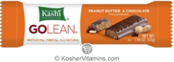 Kashi Kosher GOLEAN Protein & Fiber Bar Peanut Butter Chocolate Dairy 12 Bars