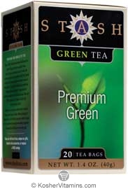 Stash Tea Kosher Premium Green Tea - Case Of 6 20 Tea Bags