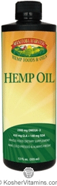 Manitoba Harvest Kosher Hemp Oil 12 OZ