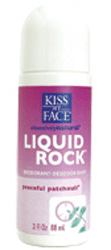 Kiss My Face Deodorant Patchouli Liquid Rock Roll-On  3 OZ