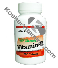 Landau Kosher Vitamin D3 400 IU  250 Tablet