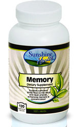Sunshine Health Memory - Kosher for Passover 120 Vegetarian Capsules