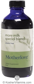 Motherlove Kosher More Milk Special Blend Alcohol Free 8 OZ