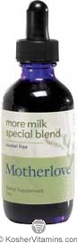 Motherlove Kosher More Milk Special Blend Alcohol Free 2 OZ