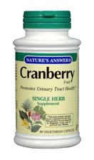Natures Answer Kosher Cranberry Fruit 90 Vegicaps
