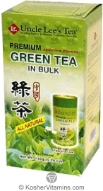 Uncle Lees Tea Kosher All Natural Premuim Green Tea Jasmine Flower in Bulk 5.29 OZ