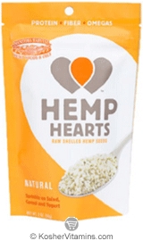 Manitoba Harvest Kosher Natural Hemp Hearts Raw Shelled Hemp Seeds 2 OZ