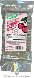 Landau Kosher Natural Sugar Free Candy Cherry 1 Bag