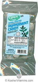 Landau Kosher Natural Sugar Free Candy Peppermint 1 Bag